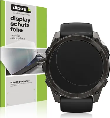 Produktbild von 6x Schutzfolie für Garmin Fenix 7x Pro 42mm matt Displayschutzfolie Folie Display Schutz dipos