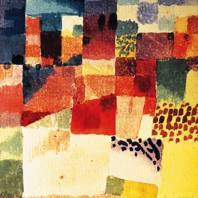 Produktbild von Paul Klee Kunstdruck Bild - Motiv Aus Hammamet, 1914 (70 x 70 cm)