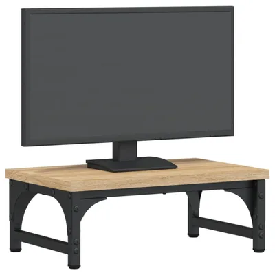 Obrázek produktu pro vidaXL Stojan na monitor Sonoma dub 37x23x14 cm výrobek z odvozeného dřeva
