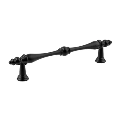 Obrázek produktu pro Walteco Nábytková úchytka Reus rozteč 128mm, černá matná