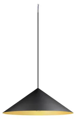 Productafbeelding van Hanglamp Magico 55 zwart met goud Ø 55cm
