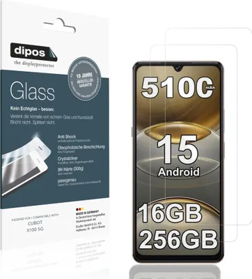 Obrázek produktu pro 2x dipos GlassCC CUBOT X100 5G