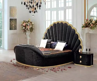 Produktbild von Schlafzimmer Bett 2x Nachttische Luxus Betten Set Komplett Design Möbel 3tlg.