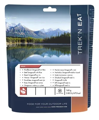 Image de TREK'N EAT Bœuf Stroganoff avec riz