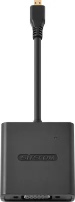 Produktbild von SITECOM CN 355 Micro-HDMI zu VGA + Audio Adapter