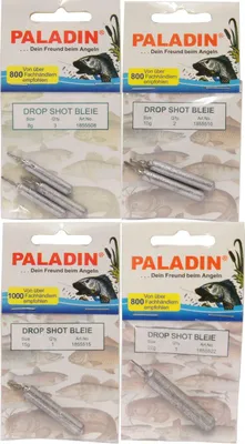 Produktbild von Paladin Drop Shot Bleie, Gewicht:10g