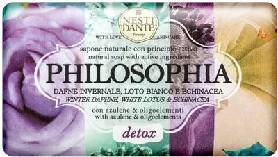 Produktbild von Nesti Dante Philosophia mýdlo Wirkstoff Naturseife Detox 250 g