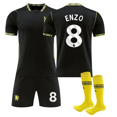 Produktbild von #8 ENZO Chelsea away game,26-27 football jersey for Kids and Adults SIZE:18