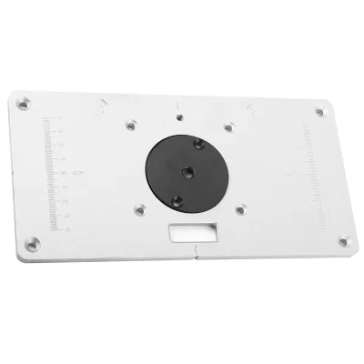 Zdjęcie produktu dla Płyta stołu frezarskiego, płyta stołu do obróbki drewna, narzędzia do obróbki drewna, płyta stołu frezarskiego, aluminiowa płyta wkładana