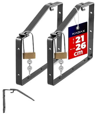 Productafbeelding van Opbergbeugel, compact ontwerp, veelzijdig gebruik, zwart