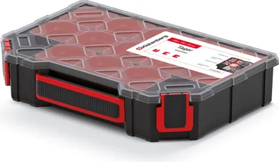 Produktbild von Organizer TAMON IV schwarz-rot 28,4x19,5 cm