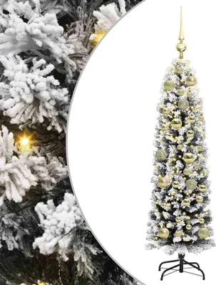 Obrázok produktu pre Umelý vianočný stromček so 150 LED diódami so stojanom zelený 120 cm