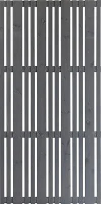 Produktbild von Zaun Teilelement Konsta Makani 90 x 180 cm anthrazit