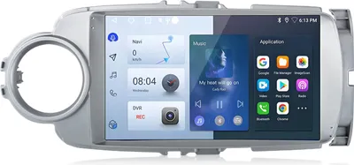 Obrázok produktu pre 9''Navi Android13 carplay 1+32G DAB rádio 4Core Pre Toyota Yaris 2012-2017 BT SWC WIFI 2DIN DAB+FM