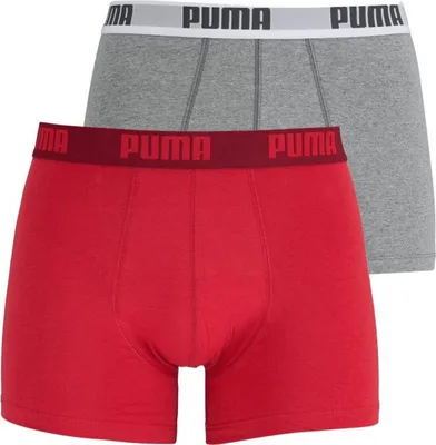 Produktbild von Puma Basic Boxershorts 2er Pack red M
