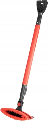 Produktbild von Szczotka zmiotka skrobaczka do szyb śniegu lodu teleskopowa ze ściągaczką wody 98-134 cm AMIO-04147