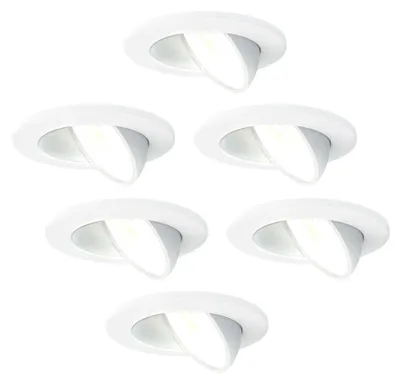 Image de Ledvion lot de 6 spot LED blanc 5W CCT etanche IP65