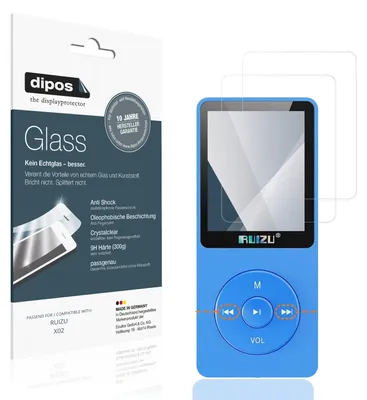 Immagine prodotto di 2x Pellicola Protettiva per RUIZU X02 Protezione Vetro Flessibile 9H dipos