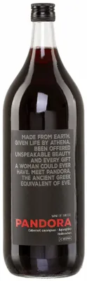 Produktbild von Pandora rot halbtrocken 2,0l Cavino