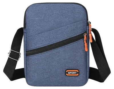 Immagine prodotto di Borsa a tracolla, capiente, impermeabile, blu