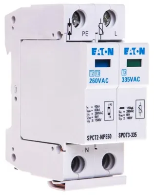 Immagine prodotto di Scaricatore di sovratensione Eaton completo, 1p+N, 335VAC 170487