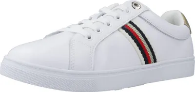 Produktbild von Tommy Hilfiger Damen Sneaker FW0FW07117 YBS Farbe:Weiß Größe: 36