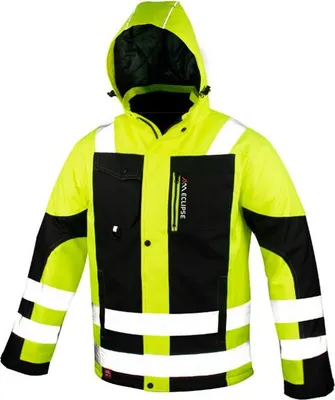 Produktbild von ECLIPSE Oxford Winter Warnschutz-Arbeitsjacke aus Polyurethan160 g/m² 2XL