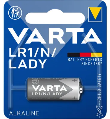 Obrázek produktu pro Varta -4001, Baterie na jedno použití, Alkalický, 1,5 V, 1 kusů, 880 mAh, Šedá, Stříbrná