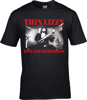 Immagine prodotto di Maglietta "Dangerous" dei Thin Lizzy