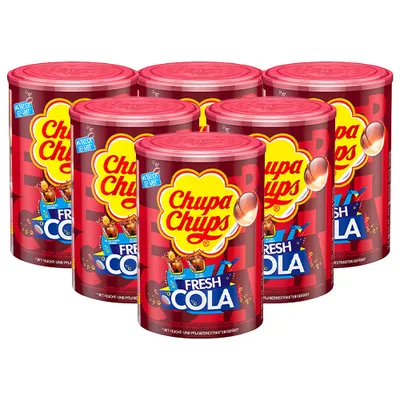 Produktbild von Chupa Chups - Lutscher Fresh Cola - 6x 100er