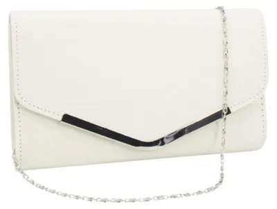 Productafbeelding van Fioeyr damesclutch met glinsterende details, geschikt voor bruiloften, avonden, als handtas, met ketting
