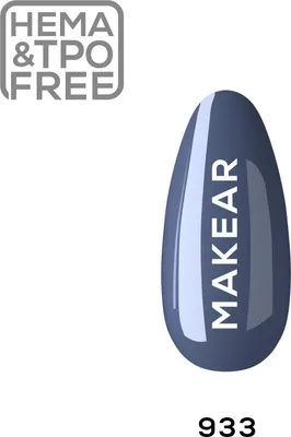 Produktbild von UV Nagellack Hema-frei, 8 ml, Farbcode 933 – professionell, cremig, hochpigmentiert