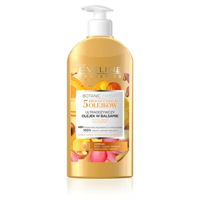 Produktbild von Eveline Cosmetics Botanic Expert Ultra-Nährende Öl-in-Balsam für trockene Haut, 350 ml