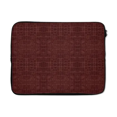 Produktbild von MuchoWow® Laptop Hülle 15 Zoll Leder - Textur - Tierhaut Laptoptasche - Laptoptasche - Sleeve - Rundum-Schutz
