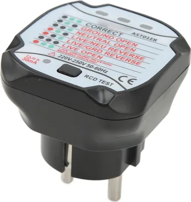 Zdjęcie produktu dla Tester gniazd wtykowych Dokładne wykrywanie Szybka reakcja Detektor gniazd wtykowych ?