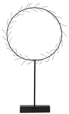 Produktbild von Star Trading 691-19, Leichte Dekorationsfigur, Schwarz, IP20, 50 Glühbirne(n), LED, 0,5 W