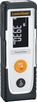 Produktbild von Laserliner DistanceCheck 25, Laser-Distanzmessgerät, m, Schwarz, Weiß, Digital, 25 m, 0,3 m
