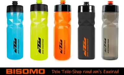 Produktbild von KTM Fahrrad Flasche Trinkflasche Bottle Team 700ml auslaufsicher BPA-frei, Farbwahl + Bisomo Sticker, Farbe:Hellgrün