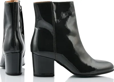 Produktbild von Schwarze Damenstiefel Yaya aus Samtleder 38