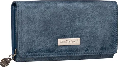Produktbild von JENNIFER JONES Damen Geldbörse Portemonnaie Navy (1108)