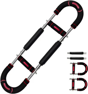 Imagen del producto de Máquina de entrenamiento de fuerza con resistencia ajustable de 20 a 40 kg, para entrenamiento de todo el cuerpo, ajustable, equipo de fitness para