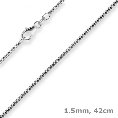 1-5mm-Veneziakette-rund-aus-925-Silber-rhodiniert-42cm