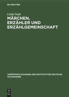 Produktbild von Märchen, Erzähler und Erzählgemeinschaft