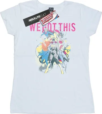 Produktbild von DC Comics - "Justice League We Got This" T-Shirt für Damen BI24611 (S) (Weiß)