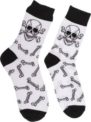 Produktbild von Schädel und Knochen Socken - Größe 42-46