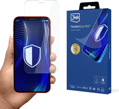 Produktbild von 3mk Display Hybridglas FlexibleGlass Pro für iPhone 12 Mini 0,3mm