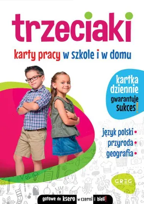 Zdjęcie produktu dla Trzeciaki. Karty pracy w szkole i w domu