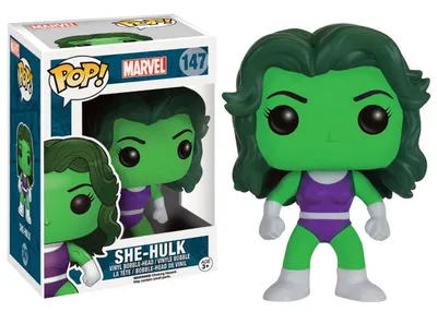 Produktbild von Funko Marvel Comics She-Hulk POP! Figur 9 cm FK7303
