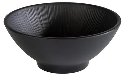 Produktbild von APS 85069 Schale NERO, Ø 16 cm, Höhe 6,5 cm, Melamin, schwarz, 0,5 Liter