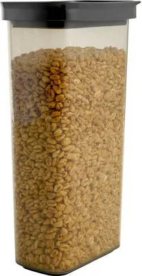 Immagine prodotto di Barattoli di stoccaggio MICHELINO Barattolo di stoccaggio serie Hannah Contenitore per alimenti Barattolo di stoccaggio 2700ml Grigio